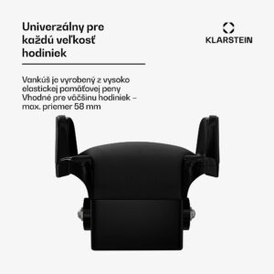 Klarstein TimeSync naťahovač hodiniek, 1 hodinky, 5 režimov, 3 smery, vegánsky, univerzálna veľkosť, tichý