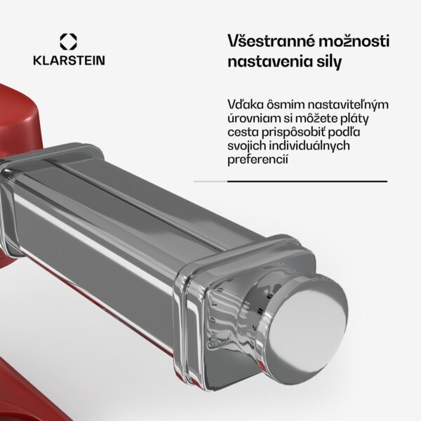 Klarstein Nástavec na cestoviny Chiara, funkcia 3 v 1, 8 úrovní, umývateľný v umývačke riadu, nehrdzavejúca oceľ, kompatibilný