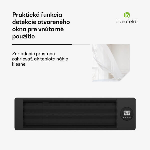 Blumfeldt Cosmic Beam infračervený nástenný ohrievač, pre exteriér, 5 až 50 stupňov, IP44, do 25 m² - Image 2