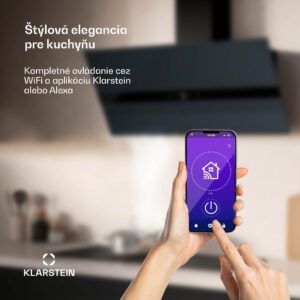 Klarstein WiFusion digestor, WiFi, LED, 690 m³/h, A++