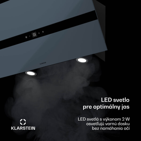 Klarstein WiFusion digestor, WiFi, LED, 690 m³/h, A++ - Image 2