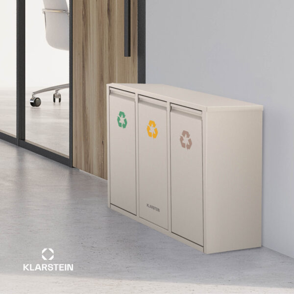 Klarstein Ordnungshüter 3, 45 litrov, 3 koše, bez zápachu, jednoduché plnenie - Image 2