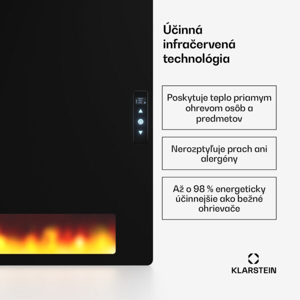Klarstein ZenHeat Graphene nástenný ohrievač 1110 W - Image 2
