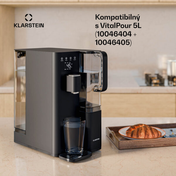 Klarstein VitalPour náhradný filter 75G, Odstraňuje 99,99 %, CF + PPC + RO membrána - Image 2