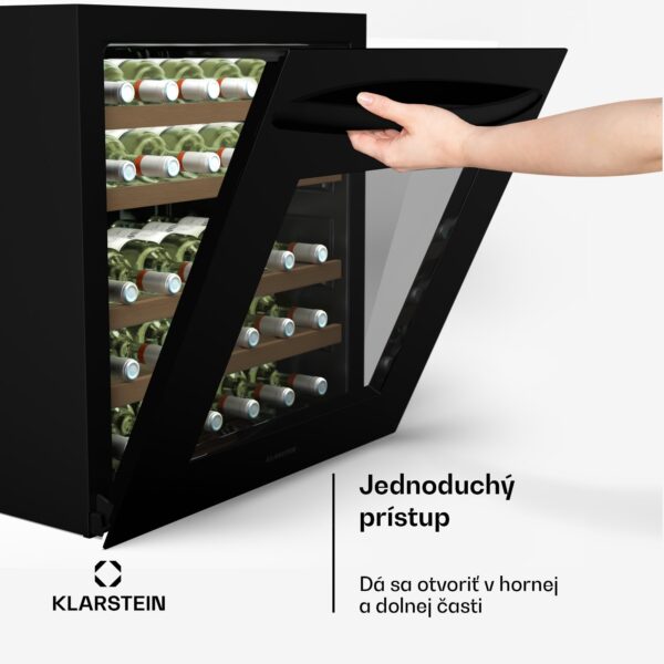 Klarstein Vinsider 30 Built-In Uno chladnička na víno, 30 fliaš, integrovateľná, LED, tichá - Image 3