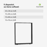 Blumfeldt UrbanFodge U nohy stola, Moderný dizajn, Pre projekty DIY, Nosnosť 200 kg - Image 3