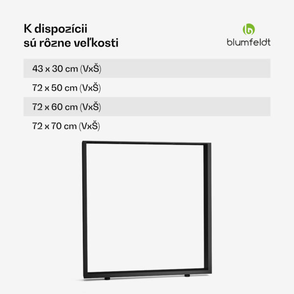 Blumfeldt UrbanFodge U nohy stola, Moderný dizajn, Pre projekty DIY, Nosnosť 200 kg - Image 3