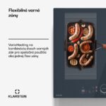 Klarstein Delicatessa 60 Flex vstavaná indukčná varná doska, 7000 W, Flexi zóna, Booster, Indukcia