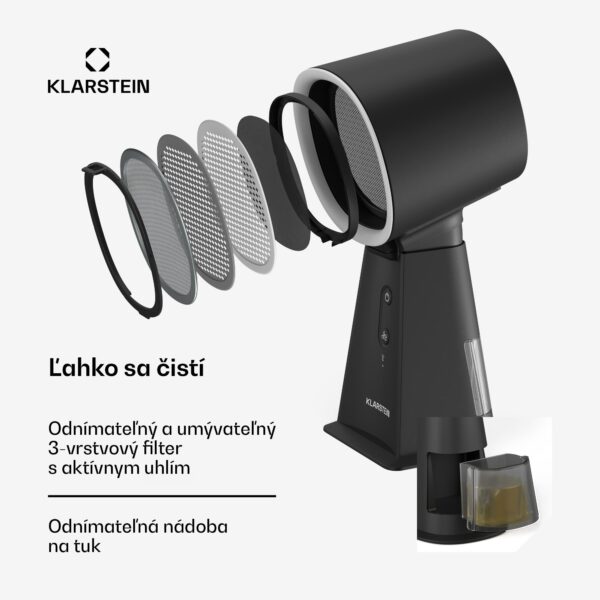 Klarstein WanderVent digestor, 200 m³/h, Kompaktný dizajn - Image 2