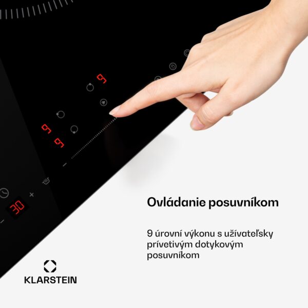 Klarstein Delicatessa Paella indukčná varná doska, Paella zóna, Power Boost, Ovládanie posuvníkmi - Image 2
