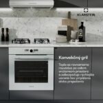 Klarstein Illuminosa inteligentná rúra, ovládanie pomocou aplikácie, Energetická účinnosť A+, Kapacita 73 L, 11 Funkcií - Image 2