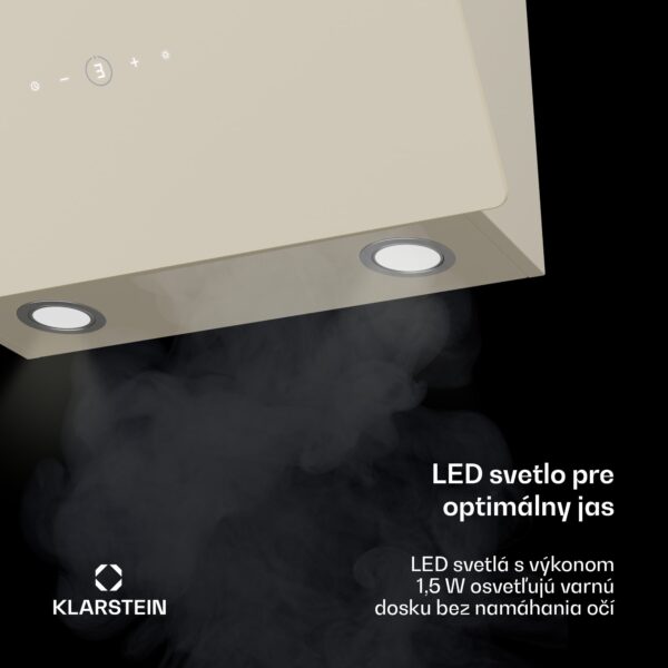 Klarstein MaxAir digestor | Kompaktný a výkonný | Energetická účinnosť A++ | Duálne vetranie - Image 2