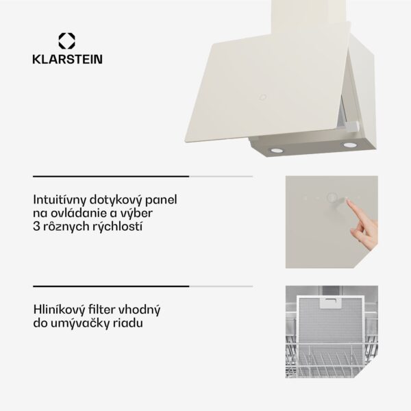 Klarstein MaxAir digestor | Kompaktný a výkonný | Energetická účinnosť A++ | Duálne vetranie - Image 3