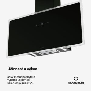 Klarstein AlizeEdge digestor, Dotykový, Plochý, Tichý, Zabudovaný, A+