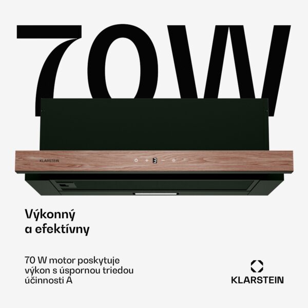 Klarstein ZenFusion digestor, prietok vzduchu 400 m³/h, EEK A, odsávanie/recirkulácia, 3 úrovne, tichý - Image 2