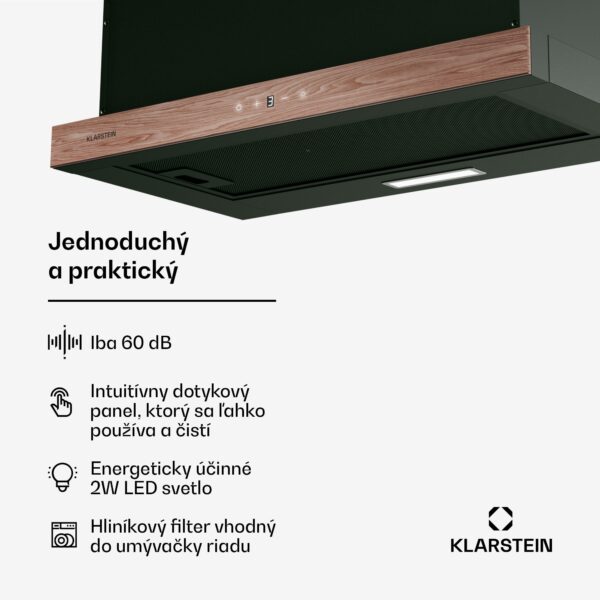 Klarstein ZenFusion digestor, prietok vzduchu 400 m³/h, EEK A, odsávanie/recirkulácia, 3 úrovne, tichý - Image 3