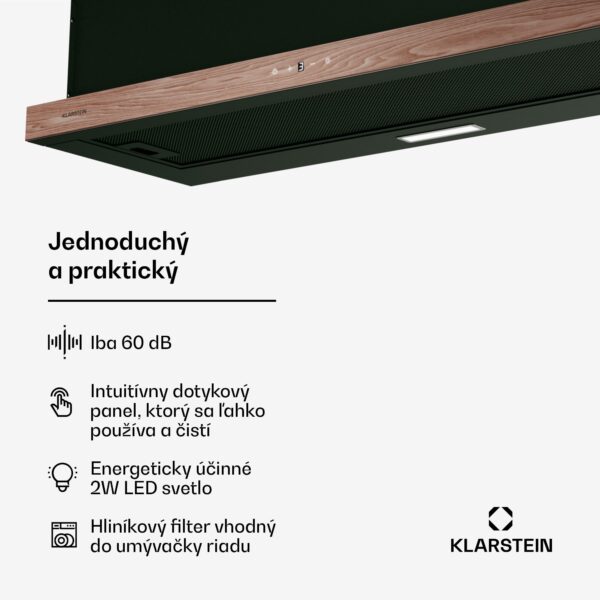 Klarstein ZenFusion digestor, prietok vzduchu 400 m³/h, EEK A, odsávanie/recirkulácia, 3 úrovne, tichý - Image 3