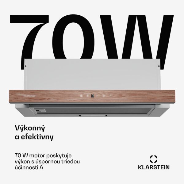 Klarstein ZenFusion digestor, prietok vzduchu 400 m³/h, EEK A, odsávanie/recirkulácia, 3 úrovne, tichý - Image 2