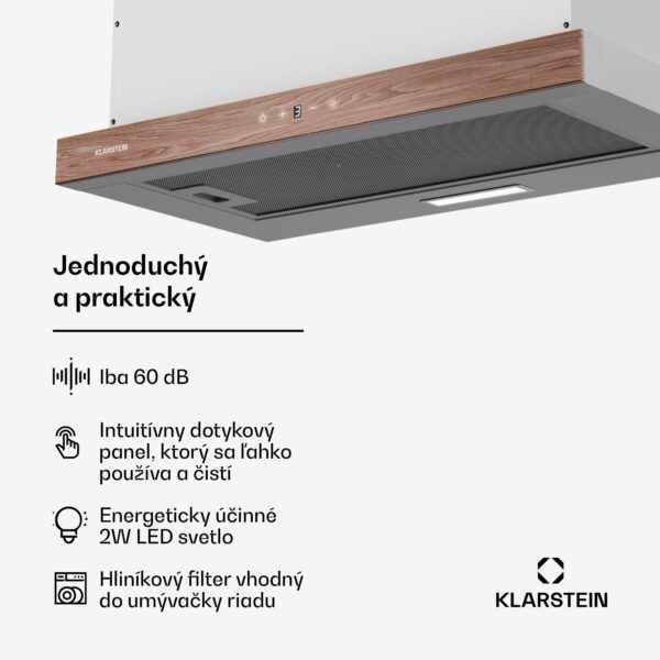 Klarstein ZenFusion digestor, prietok vzduchu 400 m³/h, EEK A, odsávanie/recirkulácia, 3 úrovne, tichý - Image 3