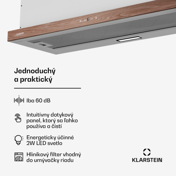 Klarstein ZenFusion digestor, prietok vzduchu 400 m³/h, EEK A, odsávanie/recirkulácia, 3 úrovne, tichý - Image 3