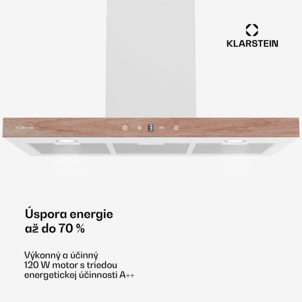 Klarstein ZenFusion T digestor, 881,6 m³/h, A++, 210 W DC, 47 dB, odsávanie/recirkulácia