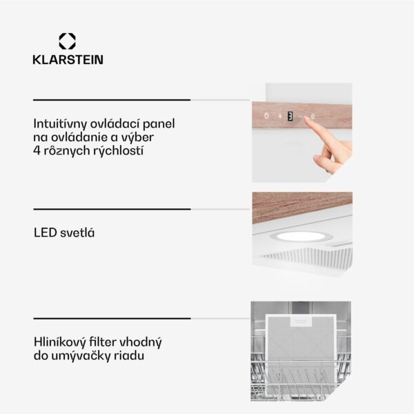 Klarstein ZenFusion T digestor, 881,6 m³/h, A++, 210 W DC, 47 dB, odsávanie/recirkulácia - Image 3