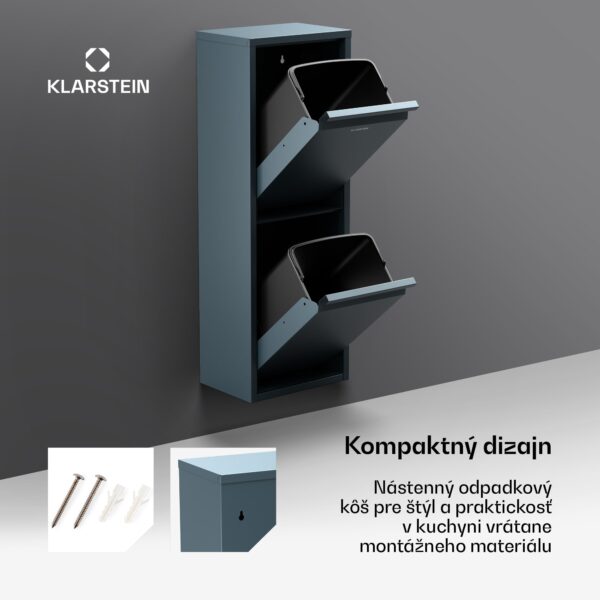 Klarstein Ordnungshüter 2 kôš na kuchynský odpad 36 L