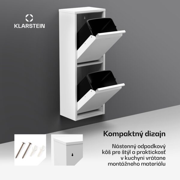 Klarstein Ordnungshüter 2 kôš na kuchynský odpad 36 L