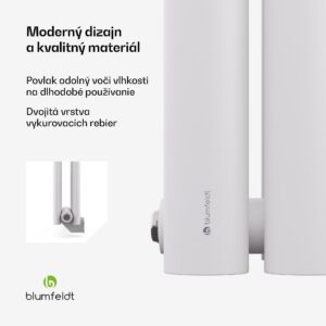 Blumfeldt Tallheo radiátor 60x30 360W