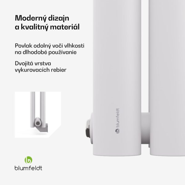 Blumfeldt Tallheo radiátor 60x30 360W