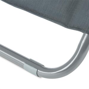 Blumfeldt Vitello Noble Grey, set záhradných lehátok, 2 ks, Quick Dry Foam, šedé