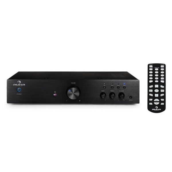 HiFi zosilňovač Auna AV2 – CD508, stereo,ušľachtilá oceľ,