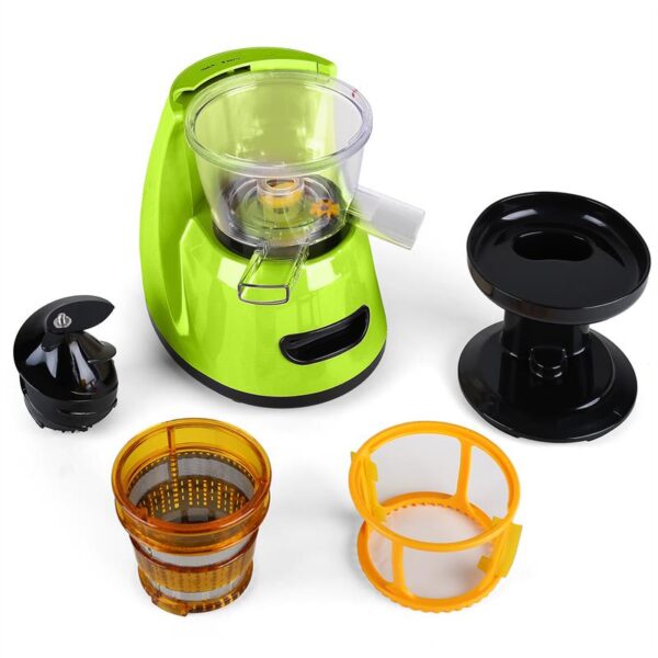 Klarstein Fruitpresso, odšťavovač, 150 W, 70 ot./min., zelený