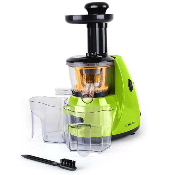 Klarstein Fruitpresso, odšťavovač, 150 W, 70 ot./min., zelený - Image 2