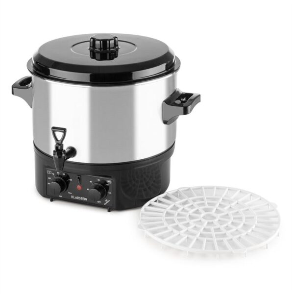 Klarstein Biggie Small, zavárací hrniec, 16 l, 2000 W, nehrdzavejúca oceľ - Image 2
