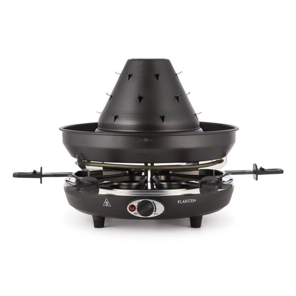 Klarstein Taste Volcano, raclette gril, 1500 W, tatársky gril, 8 osôb