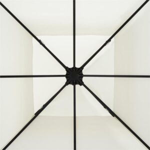 Blumfeldt Odeon Beige, záhradný altánok, 3 x 3 m, oceľ, polyester, svetlobéžový