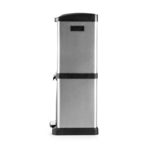 Klarstein Ökosystem² odpadkový kôš triedič odpadkov 30l (1 x15 l, 2x7,5 l) PE ušľachtilá oceľ