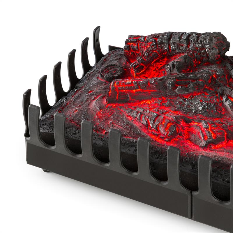 Klarstein Kamini, elektrický krb, krbová vložka, 45 W, G9, čierny