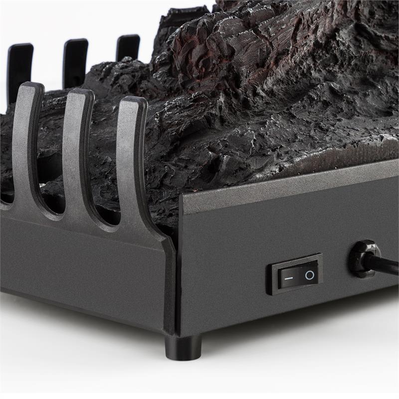 Klarstein Kamini, elektrický krb, krbová vložka, 45 W, G9, čierny - Image 2