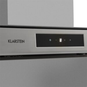 Klarstein Balzac 60, digestor, 60cm, nástenný, 640 m³/h, LED, dotykové ovládanie, sklo, nehrdzavejúca oceľ