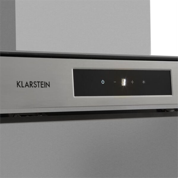Klarstein Balzac 60, digestor, 60cm, nástenný, 640 m³/h, LED, dotykové ovládanie, sklo, nehrdzavejúca oceľ