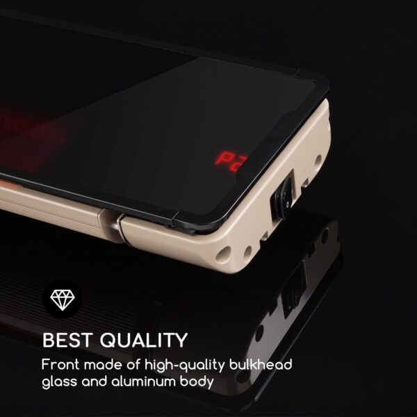 Blumfeldt Phantom, ohrievač, 900/1800 W, hliník, diaľkové ovládanie, sivý - Image 2