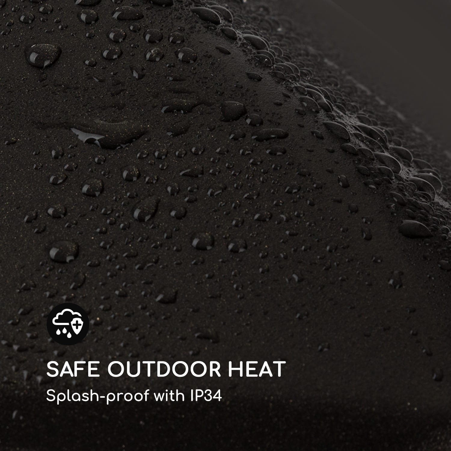 Blumfeldt Heat Square, infračervený ohrievač, 1000 / 2000 W, uhlíkové výhrevné teleso, IP34, LED - Image 3