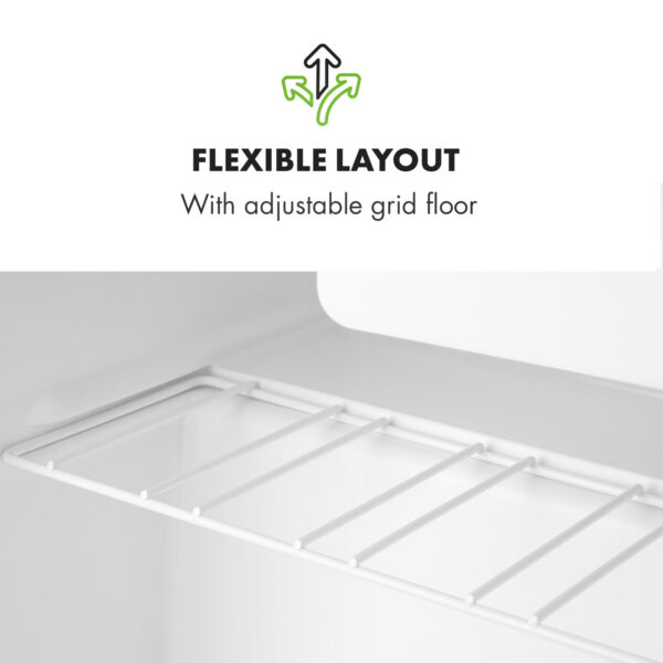 Klarstein Snoopy Eco, mini chladnička, mraziaci priečinok, 41 l, energet. trieda F, 39 dB, čierna - Image 3