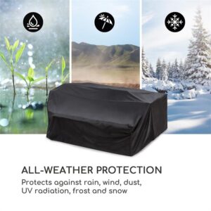 Blumfeldt Theia Raincover, ochranný kryt, 100 % polyester, ochrana v každom počasí, čierny