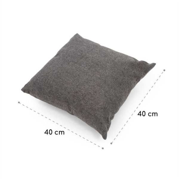 Blumfeldt Titania Pillows, vankúš, polyester, nepremokavý, melírovaný tmavosivý - Image 3