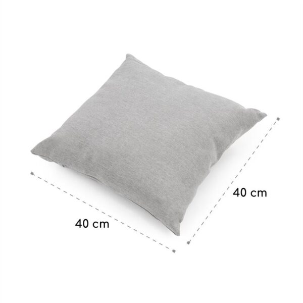 Blumfeldt Titania Pillows, vankúš, polyester, nepremokavý, melírovaný svetlosivý﻿ - Image 3