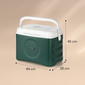 Klarstein BeerBelly 21, autochladnička, elektrický chladiaci box, funkcia chladenia a udržiavania tepla, USB port, režim ECO