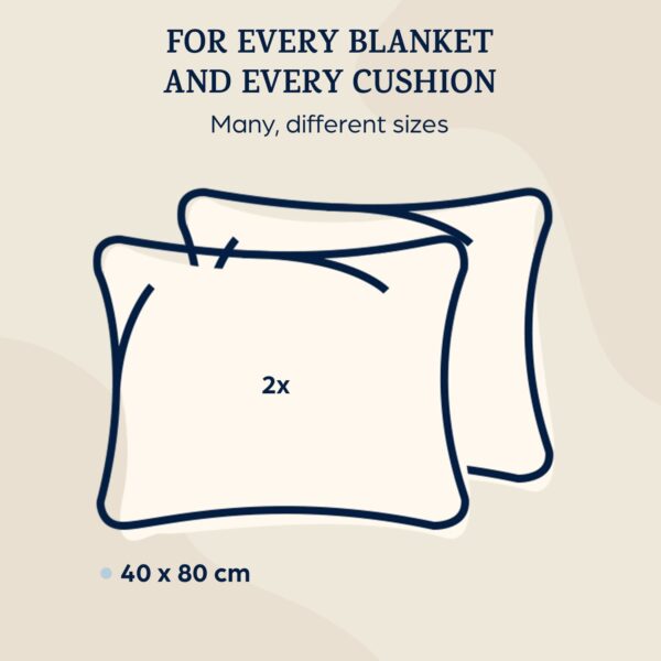 Sleepwise Soft Wonder-Edition, obliečky na vankúše, sada 2 kusov, 40 × 80 cm, mikrovlákno - Image 3